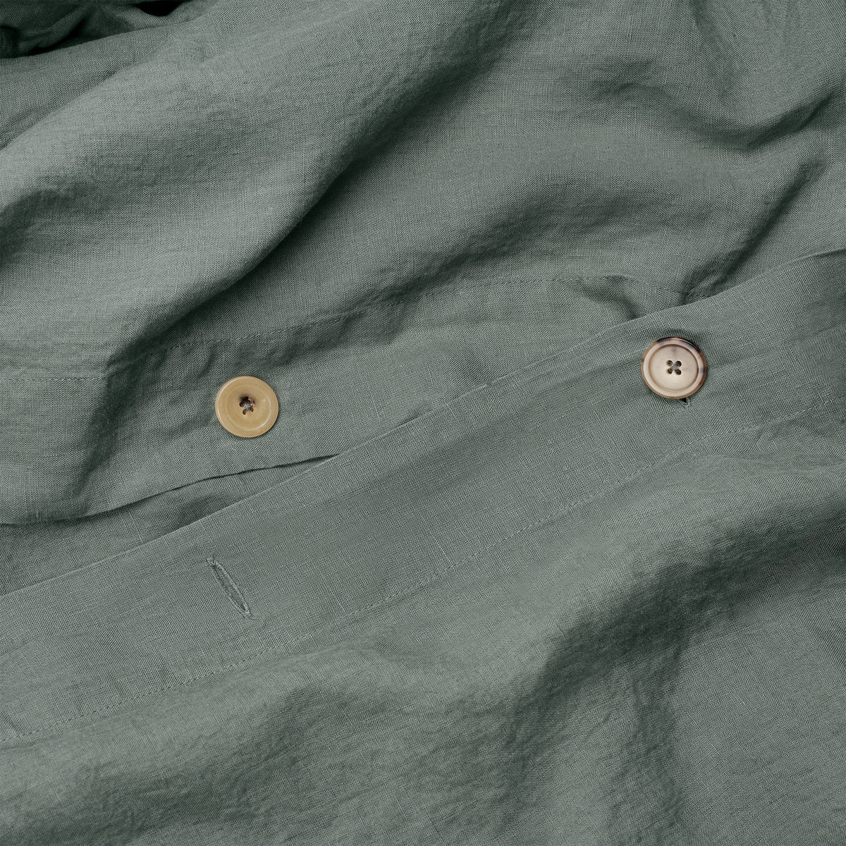 Duvet Cover in Woods — 190gsm European flax linen