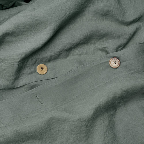 Duvet Cover in Woods — 190gsm European flax linen