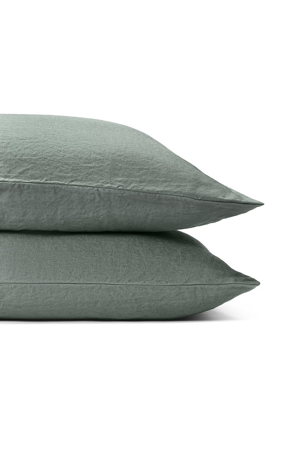 Pillowcase Set in Woods — 190gsm European flax linen